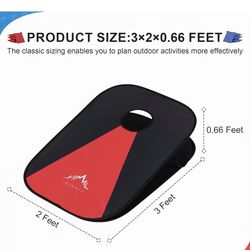 HIMAL Portable Folding Cornhole Game Set