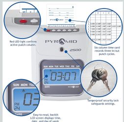 Pyramid Time Systems - 2500