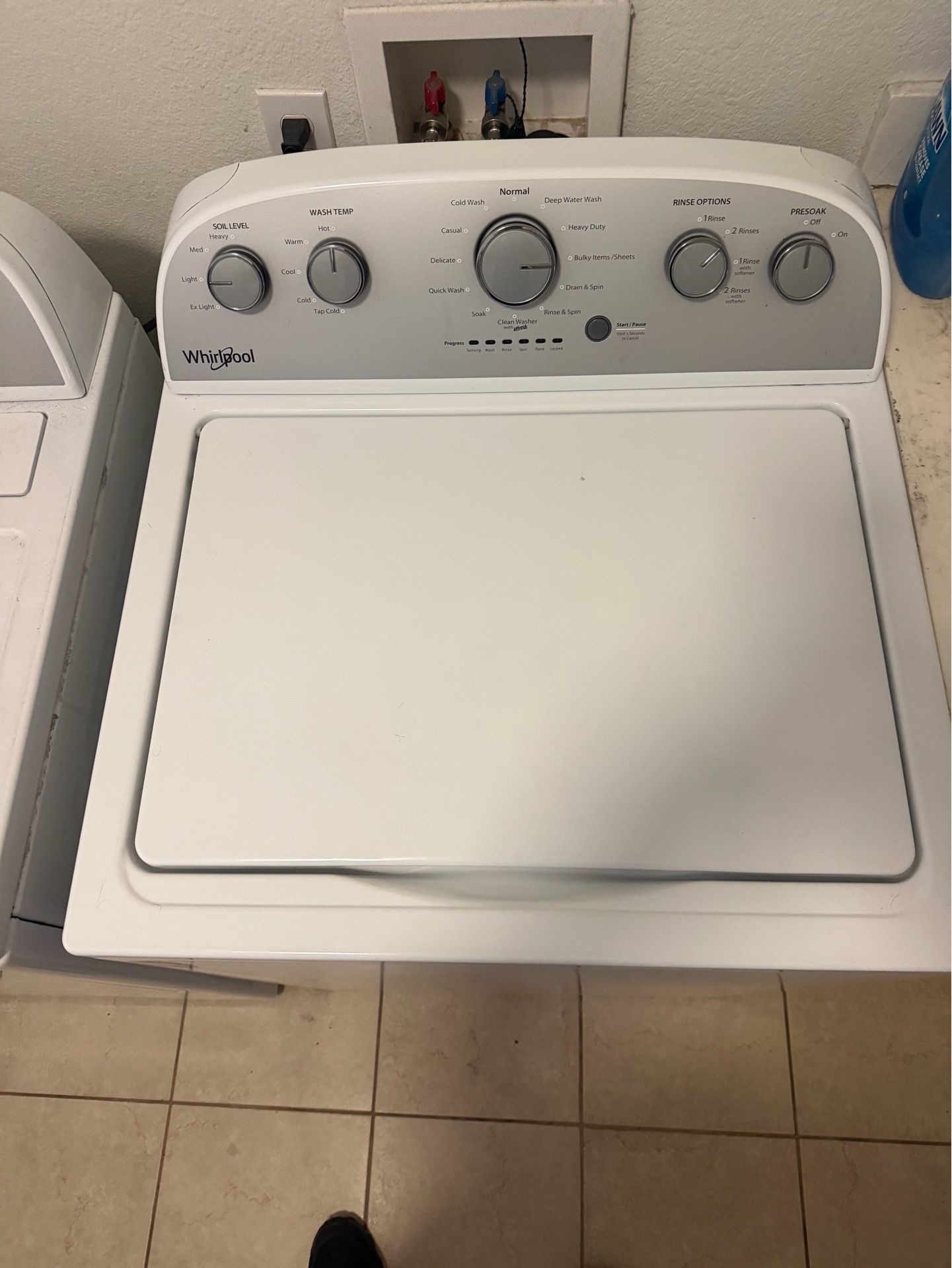 Whirlpool Washer and Dryer