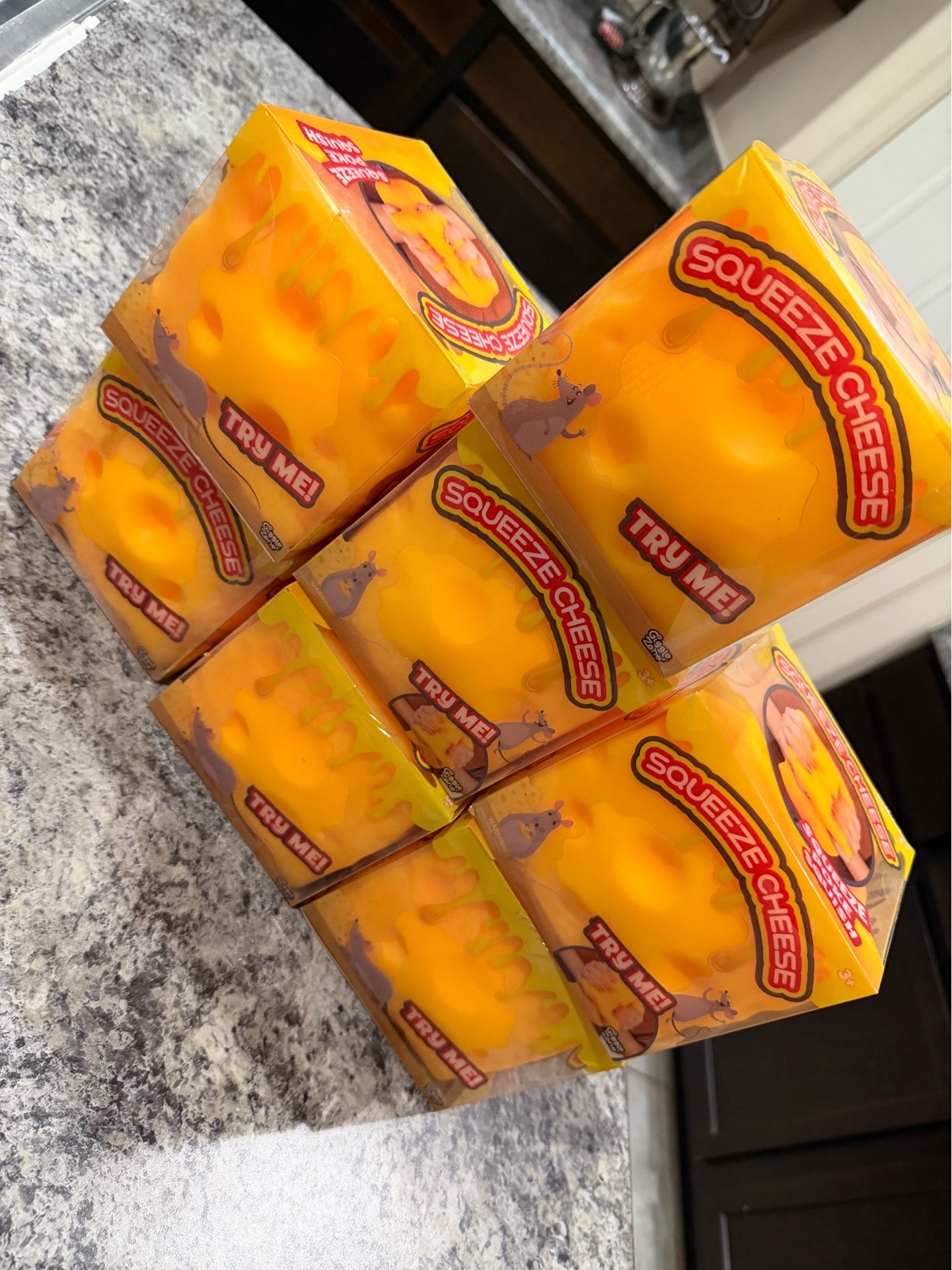 Giggle Zone Squeeze Cheese Squishy Cheese Block (Needoh