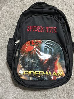 Spider Man Kids School Bag With Two Large Pockets And Two Small Pockets