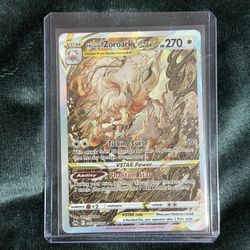 Pokemon Crown Zenith Hisuian Zoroark