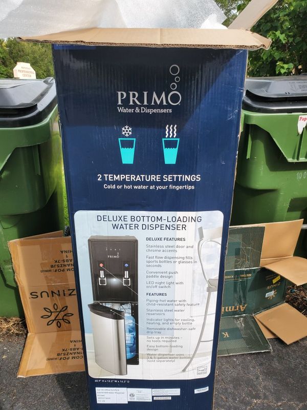 Primo water dispenser with box rarely used for Sale in Tampa, FL OfferUp