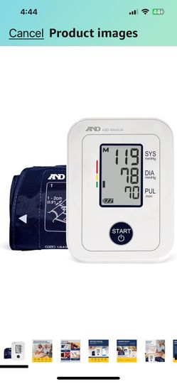 BLOOD PRESSURE MONITOR FOR HOME USE: The UA-611