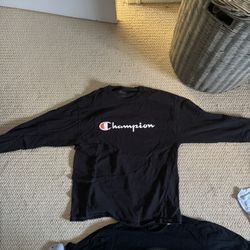 Large Champion Long Sleeve