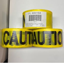 Caution Tape (3 Rolls)