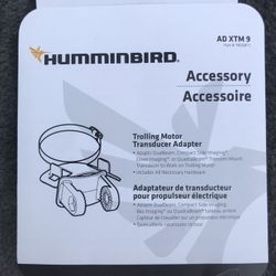 Humminbird Trolling Motor Transducer Adapter ADXTM 9
