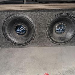 Hifonics Zeus 1200W Amp + Legacy 800W Dual Subs with Box