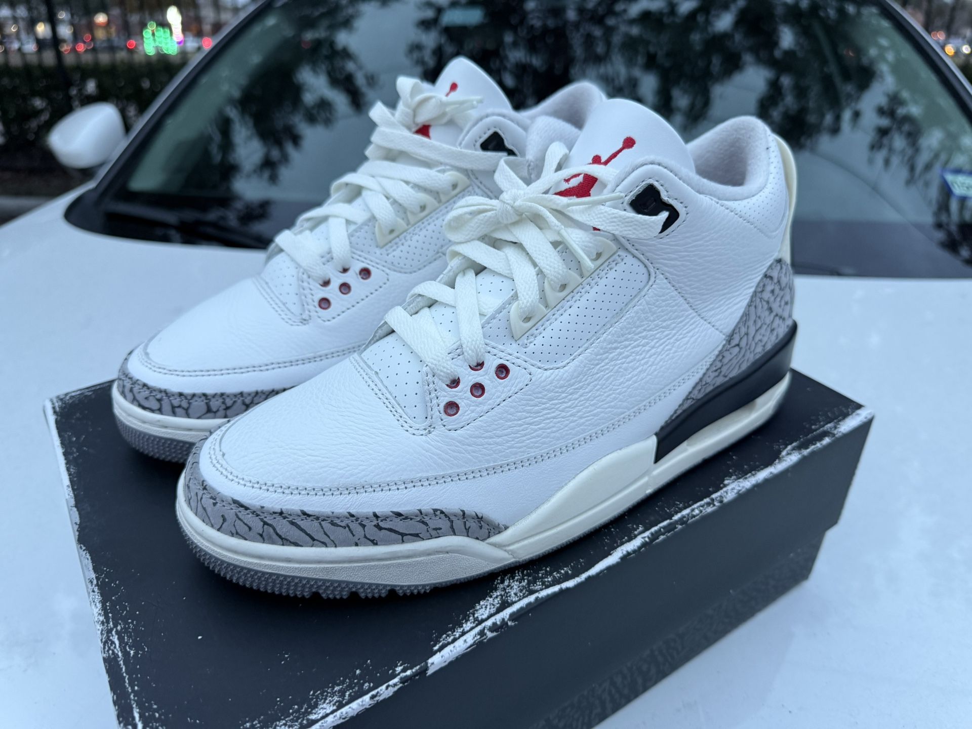 Nike Air Jordan OG Retro 3 White Cement Men
