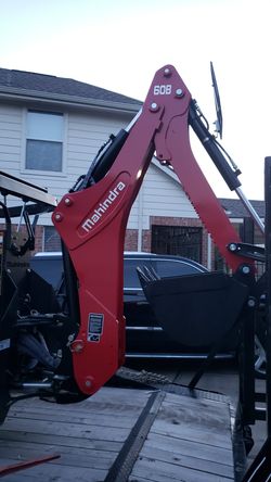 Brand new backhoe attachment for Mahindra Tractor