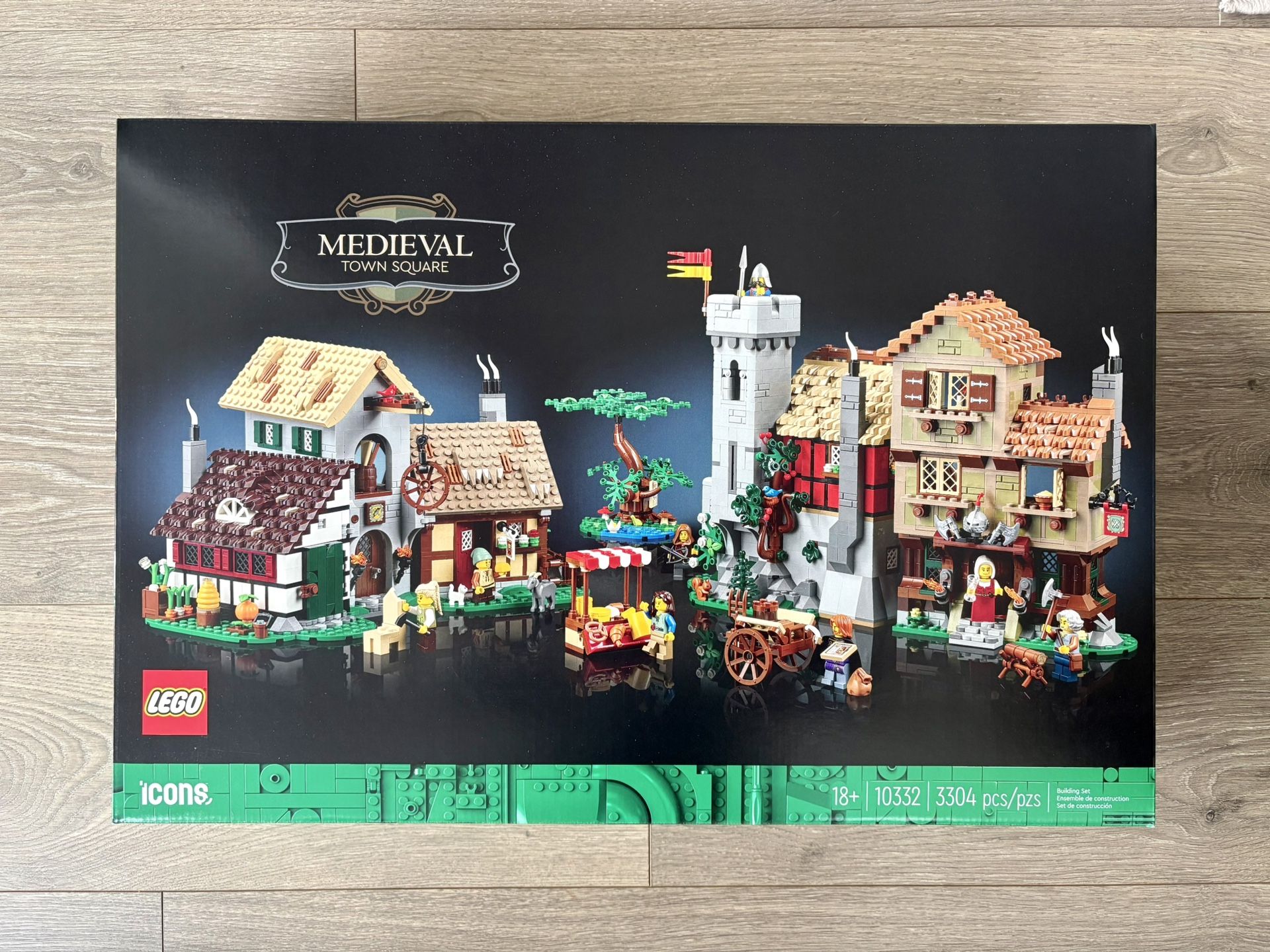 New LEGO Icons Medieval Town Square 10332