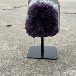Amethyst Crystal On Stand 