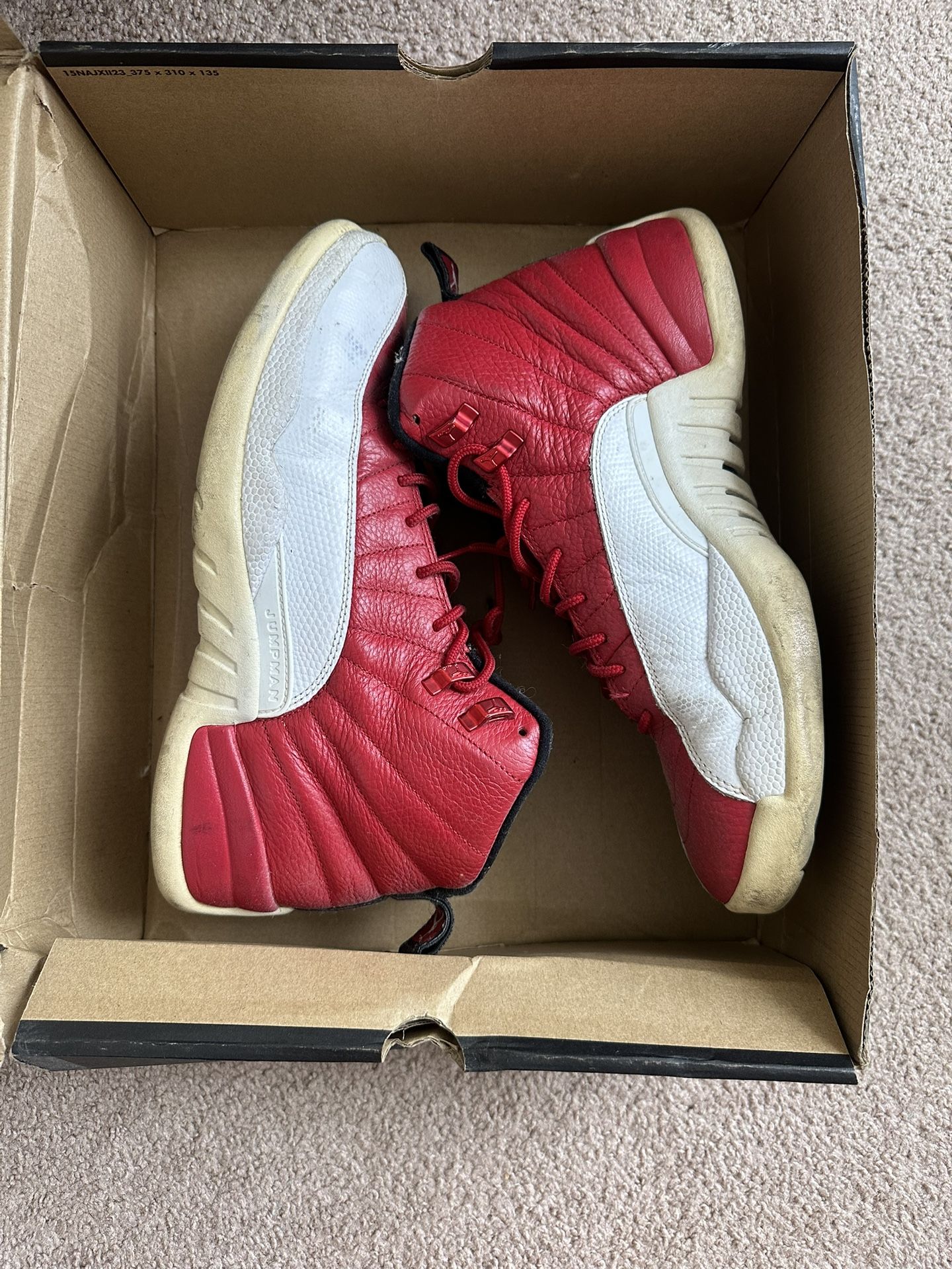 Jordan 12 Retro Gym Red