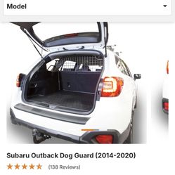 Travall Dog Guard – Subaru Outback (2014–2020) – Like New