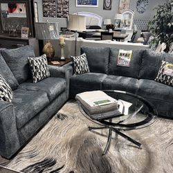 Elegant Sofa Loveseat! $1199 📲🛋️✨