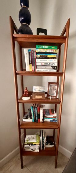 Crate & Barrel Tate Walnut Bookcase
