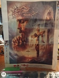 Jesus collage resurrection diamond painting complete kit