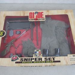 GI Joe Sniper Set Deluxe Mission Gear Classic Collection 1998-New


