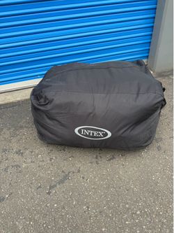 Intex Large Foam Bean Bag Chair – Black