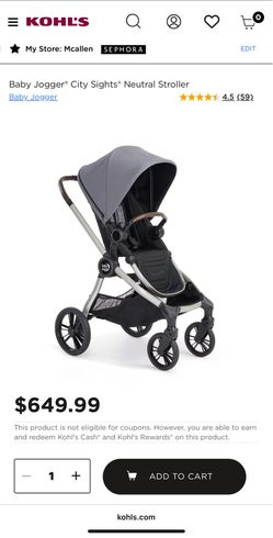 Baby Jogger “City Sights” Natural Stroller