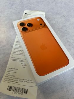 iphone 17 Pro Max 2TB Cosmic orange