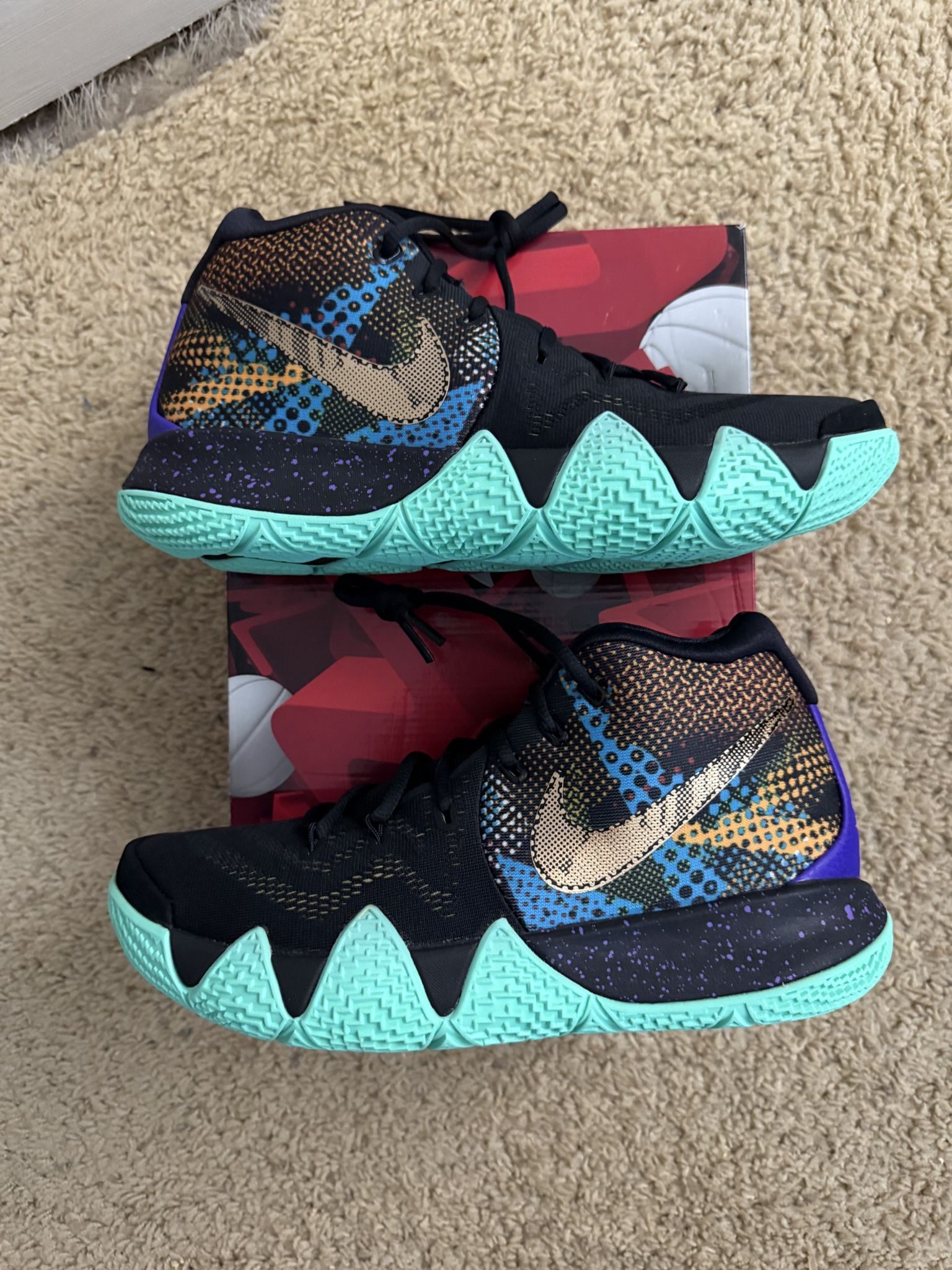 New With Box Size 9.5 - Nike Kyrie 4 Kobe Mamba Mentality