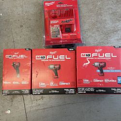 Three Different Milwaukee Tools/great Christmas Gifts 