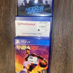PS4 games