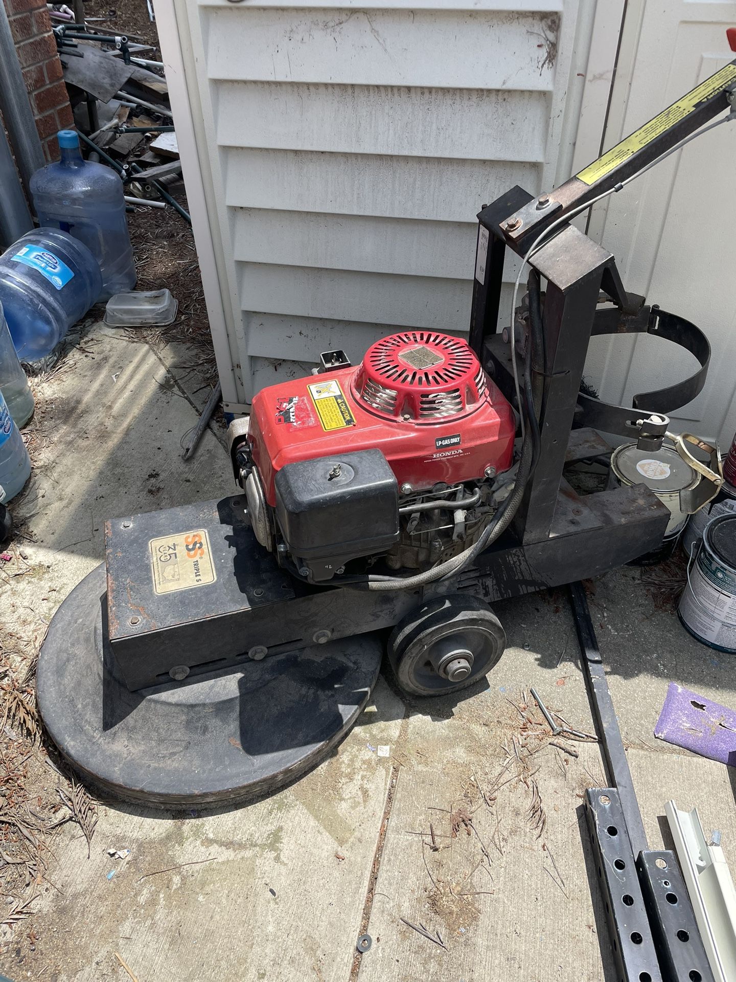 Propane Floor Polishing Machine