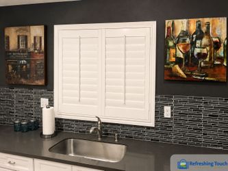 Poly Shutters Durable Moisture‑Resistant Finish 909‑681‑7003