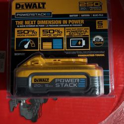 Dewalt Battery 20v 5.0 Ah Power Stack