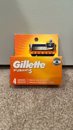 4-pack Gillette 5-blade razor refills