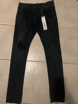 Purple jeans