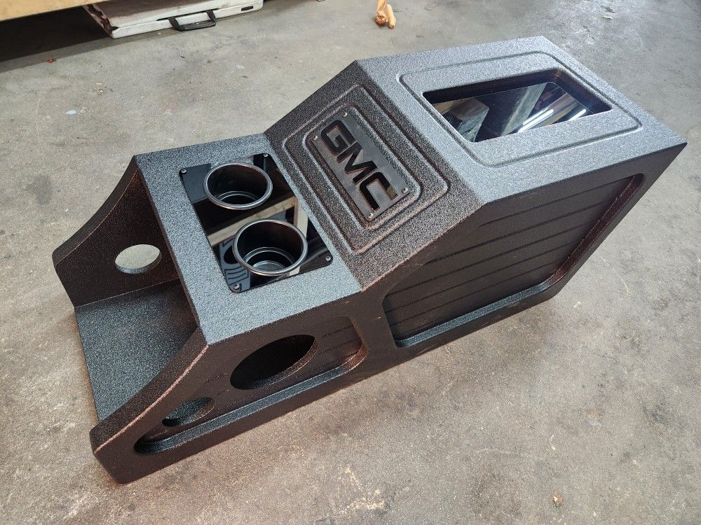 2014-2018 Chevy Silverado GMC Sierra Custom center console subwoofer Box 12 inch
