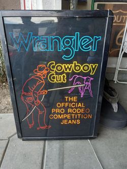 Wrangler Neon Sign 