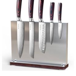 Magnetic knife block brand new