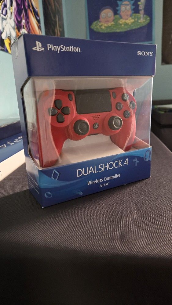(Pick Up Only) Magma Red, Ps4 Wireless Controller 