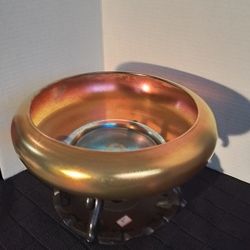 Carder  Steuben Aurene Bowl