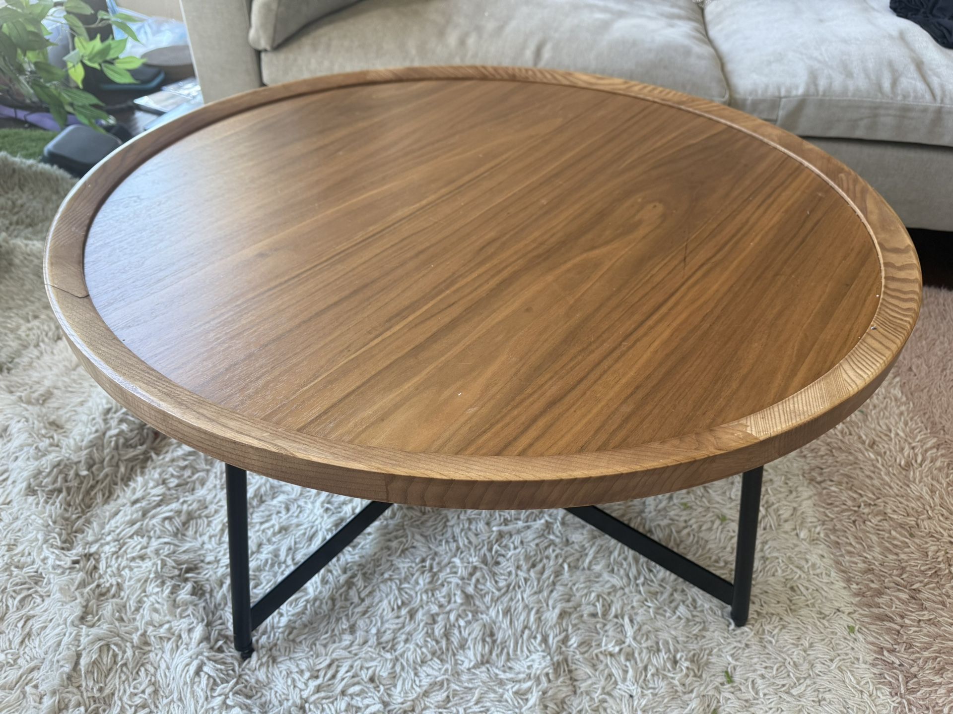 Lulu And Georgia - Solid Wood (Walnut) Coffee Table