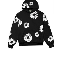 Black denim tears hoodie!