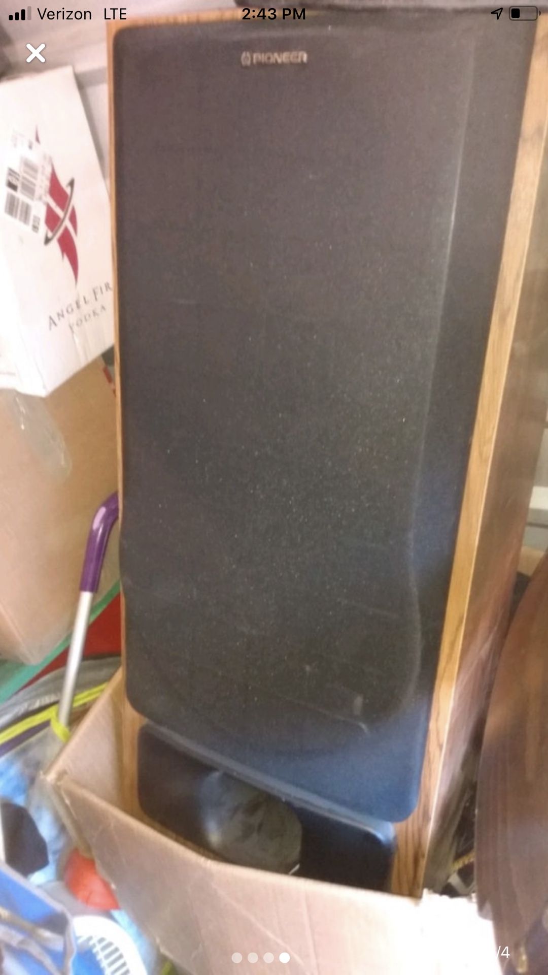 Pioneer 12” house speakers