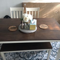 Wood Dining Table - Brand New In a Box