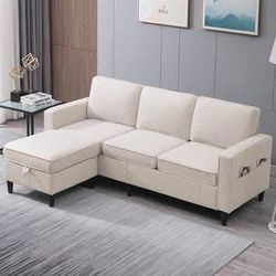 New L Shape Sectional Couch Sofa 
