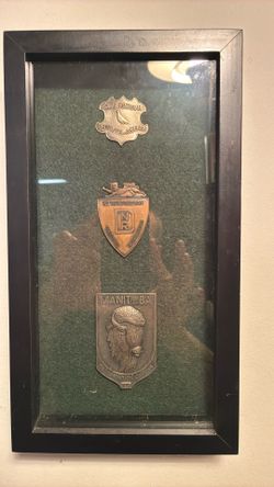 3 Canadian Game Warden Badges 