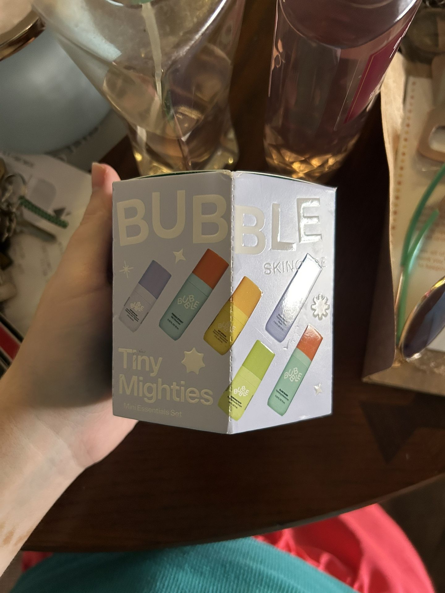 Bubble Tiny Mighties Mini Essentials Holiday Gift Set, 6 Pieces