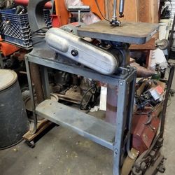 Rockwell / Delta 24" Scroll Saw Variable Speed With Original Metal Stand