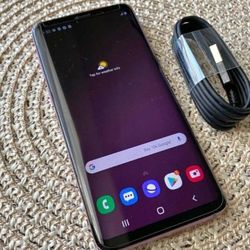 Samsung Galaxy S9, Factory Unlocked,  Excellent Condition. Like New 