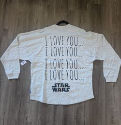Star Wars "I Love You" Jersey Shirt