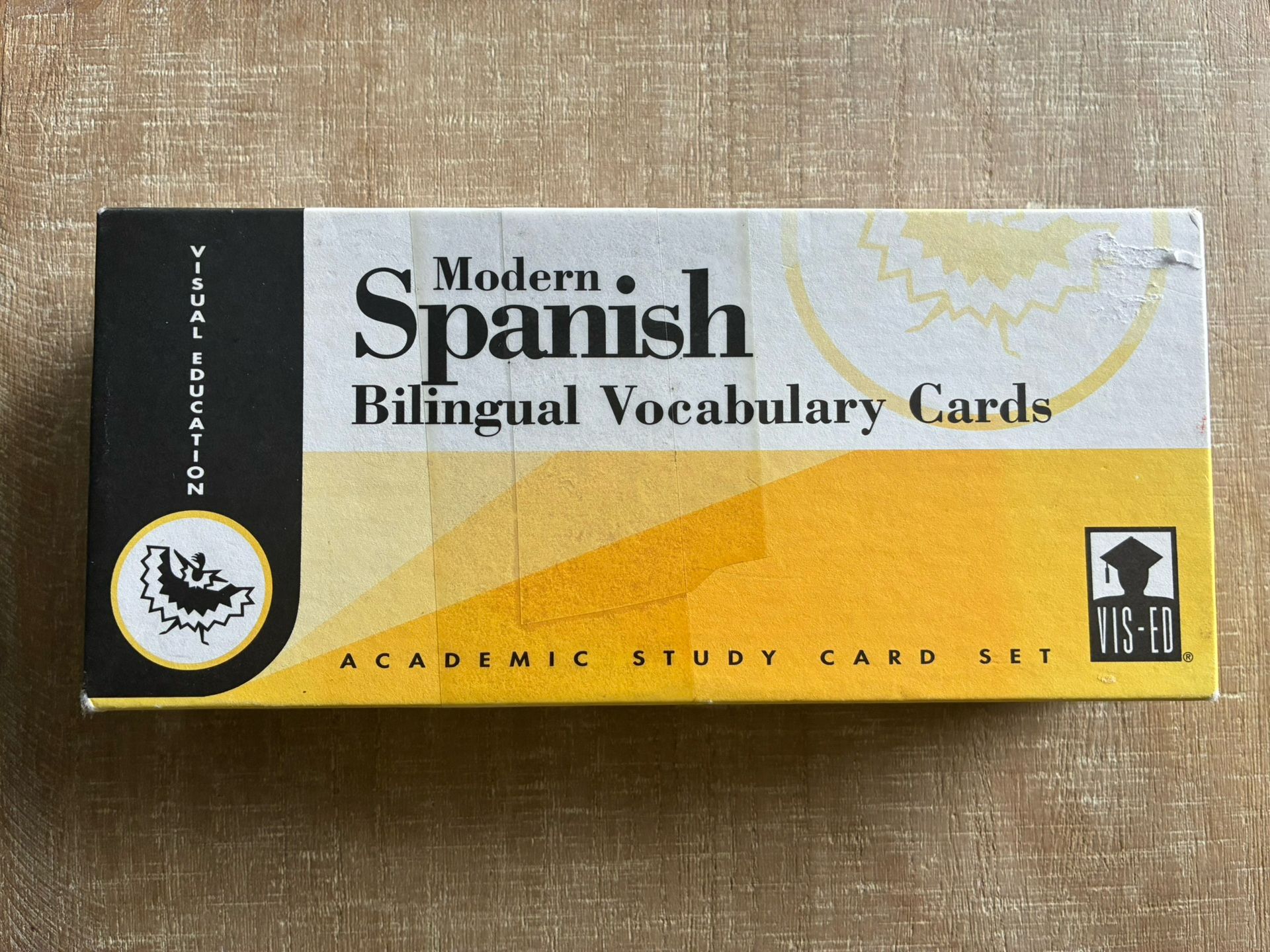 Spanish/English Vocabulary Cards
