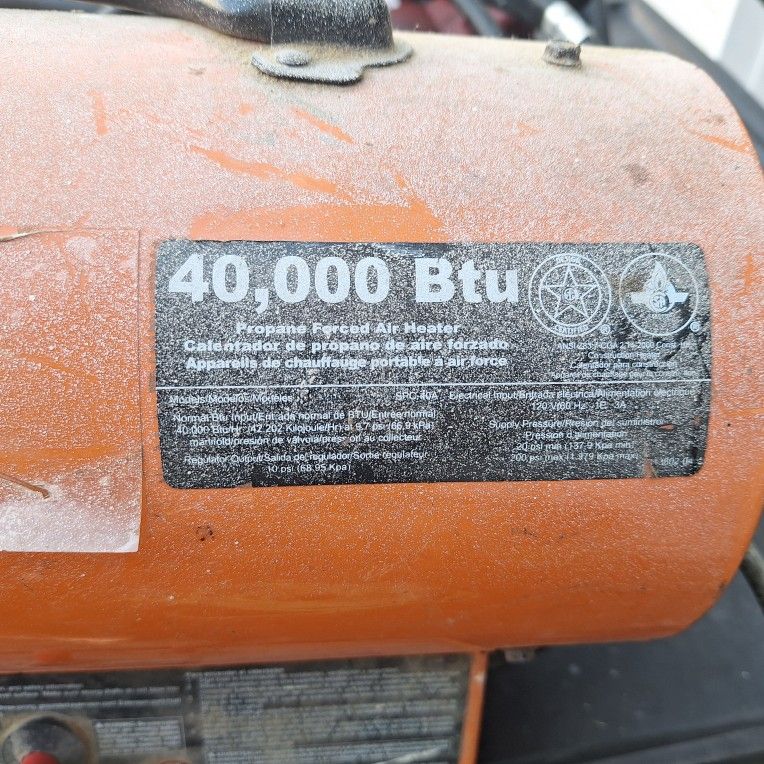 All Pro Propane Heater